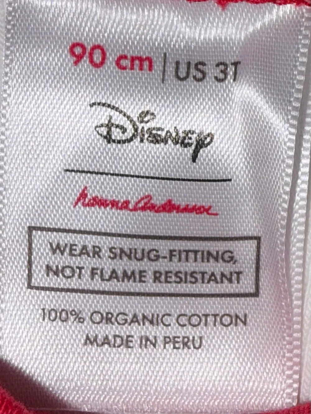 Hanna Andersson X Disney Mickey Mouse short unisex pajamas sz 3T NWT
